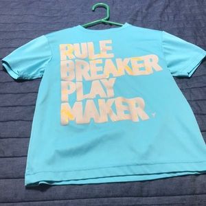 Baby blue tee-shirt
